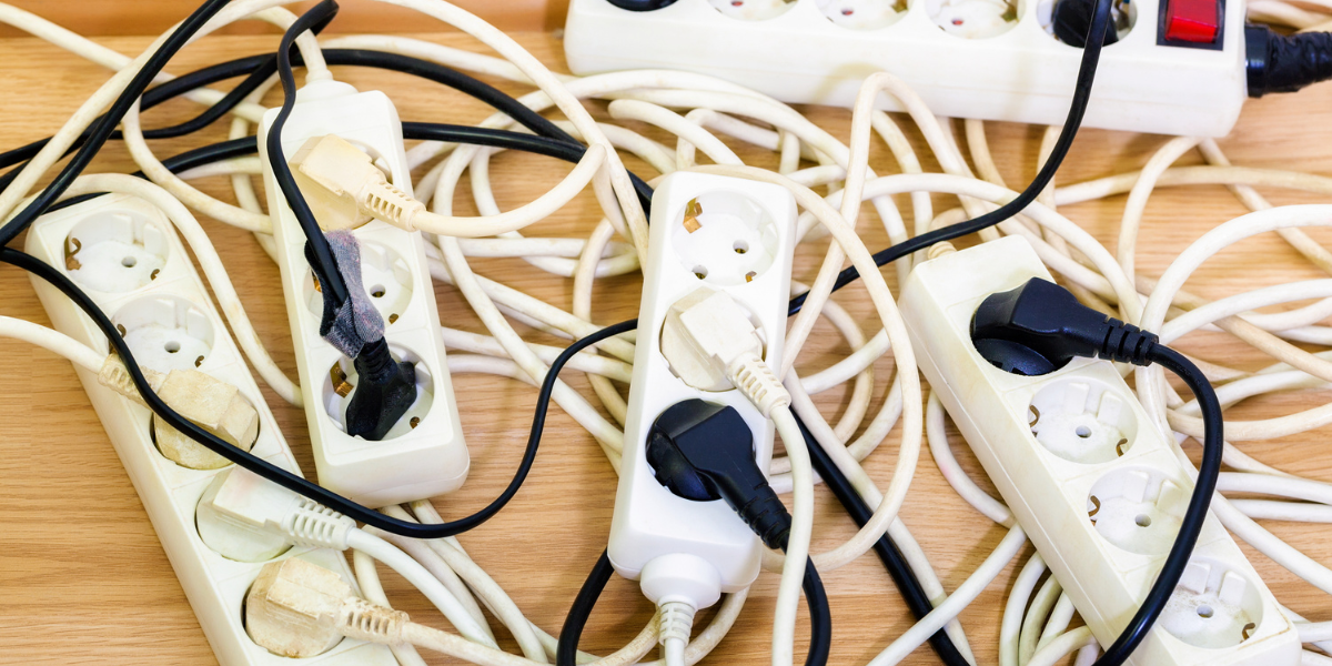 Overloaded power strips